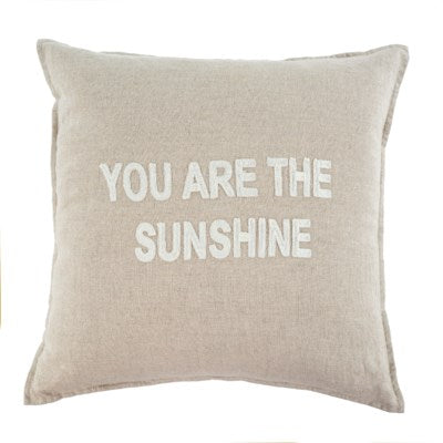 You Are the Sunshine Throw Pillow