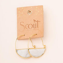 Prism Earring Rose Quartz- Stone of the Heart