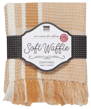 Soft Waffle Tea Towel - Ochre