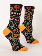 Hate Will Lose - Ladies Socks