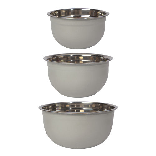 Stainless Steel Mixing Bowls - Fog