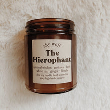 The Hierophant Shy Wolf Soy Candle