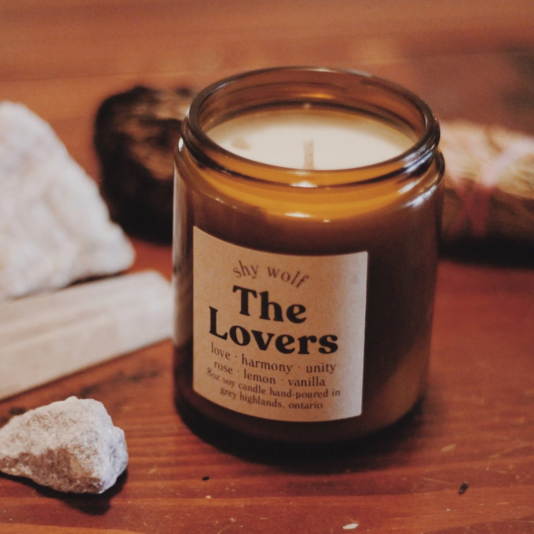 The Lovers Shywolf Soy Candle