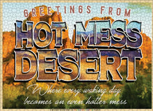 Hot Mess Desert Puzzle