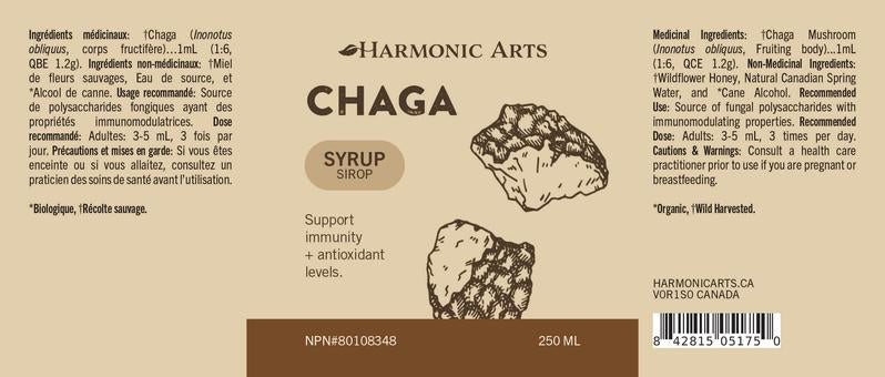Harmonic Arts - Chaga Syrup - Harmonic Arts – VIBESTYLE