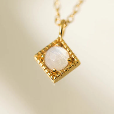 Eclipse Moonstone Necklace - Lover's Tempo
