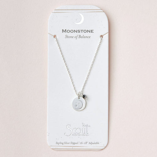 Scout Intention Necklace Moonstone Silver Canada