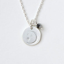 Stone Intention Charm Necklace - Moonstone