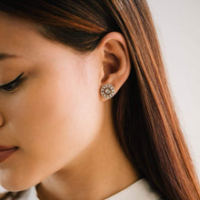 Odyseey Stud Earring - White