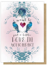 Papaya Greeting Card Love in Your Heart