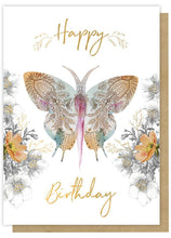 Paisley Butterfly - Happy Birthday