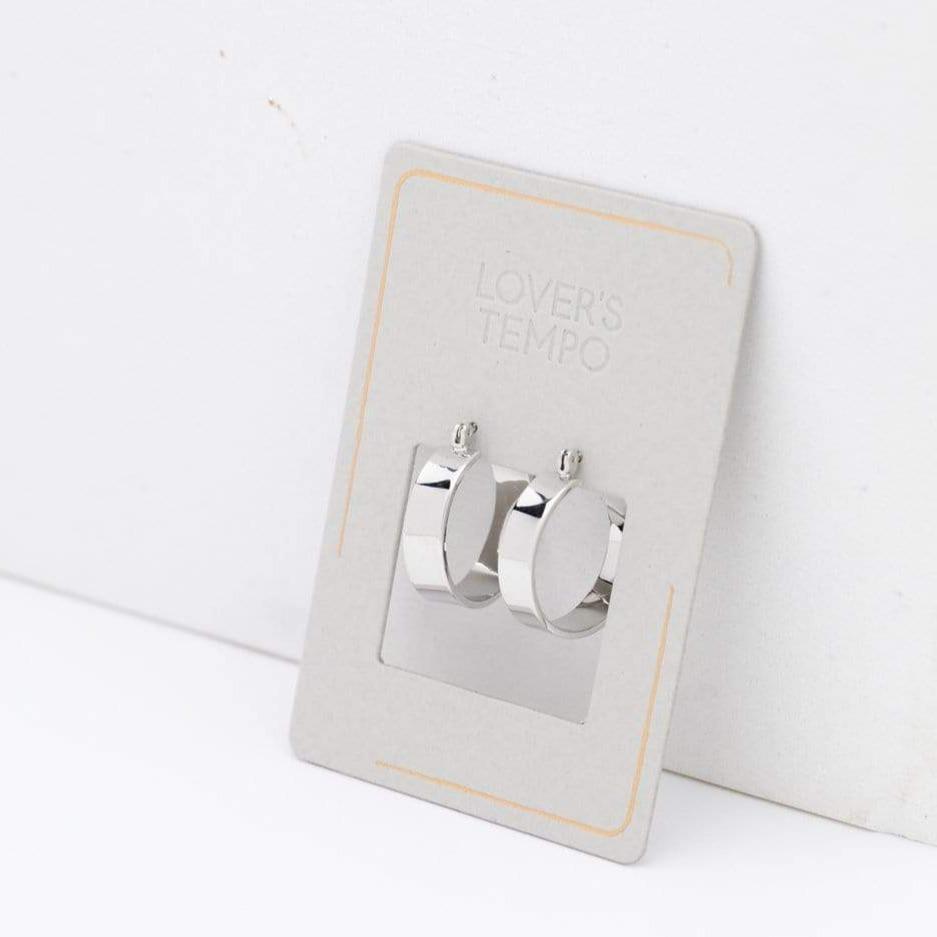 Chloe Hoop Earrings - Silver & Gold
