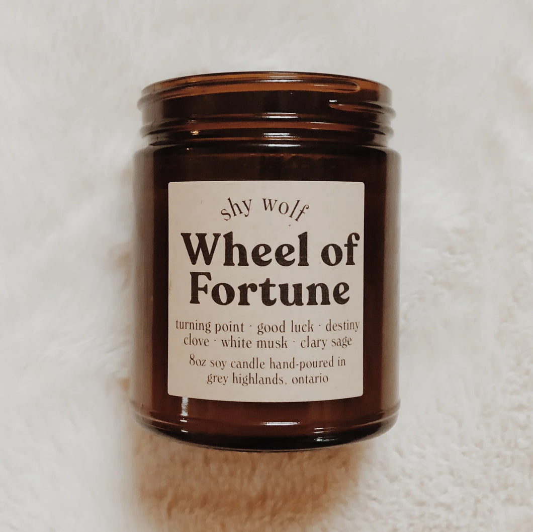 Wheel of Fortune Shywolf Soy Candle