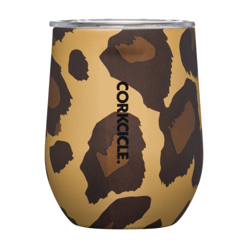 Corkcicle Stemless Luxe Leopard Canada 