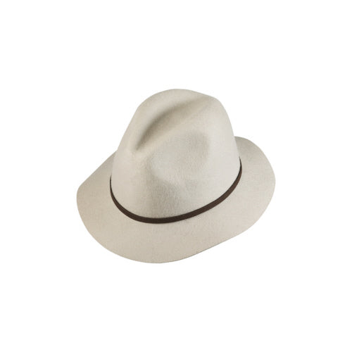 Womens Mid Brim Matilda Hat - Grey